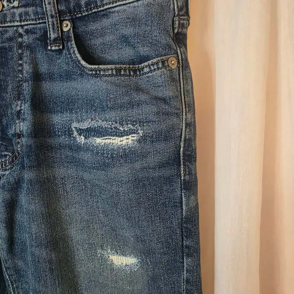 Abercrombie & Fitch Felix Ripped Super Skinny Denim Jeans 30×30 - Picture 5 of 8